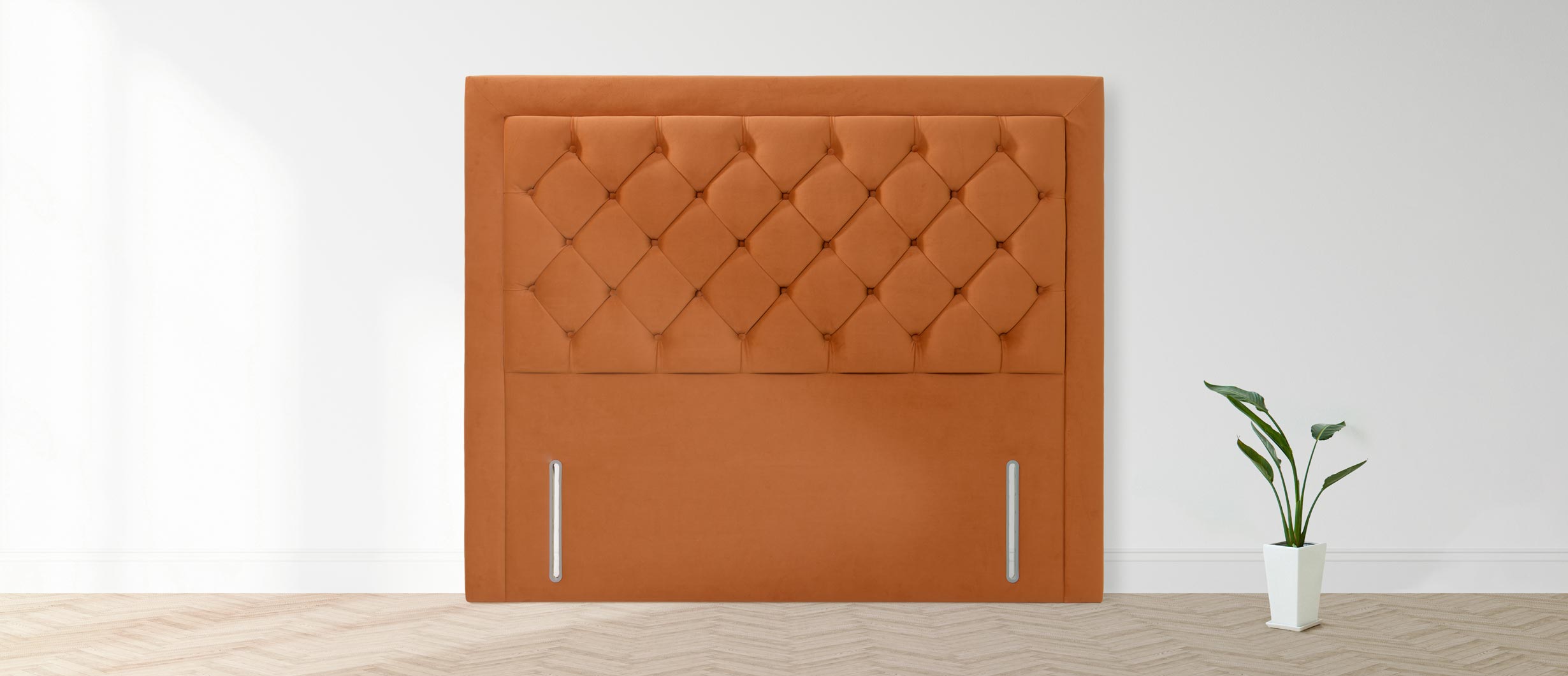 Gainsborough Framed Button Floorstanding Headboard