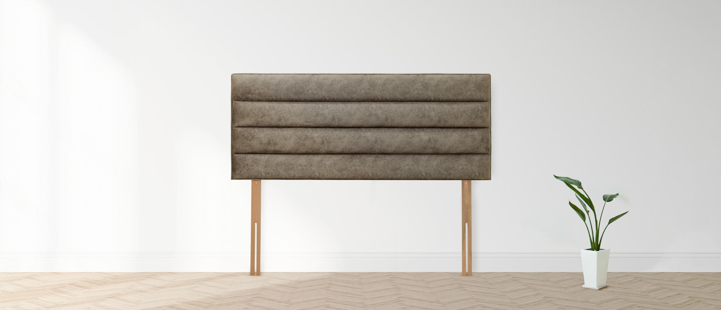 Gainsborough Horizontal Tube Strutted Headboard